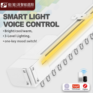 Binario per Tende Motorizzato Intelligente per Automazione Alberghiera Compatibile con Zigbee e Matter - Product Image 1