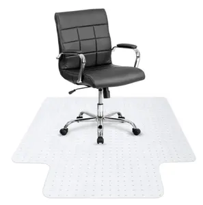 Alfombrilla transparente de PVC para silla de ordenador, protector de suelo para sillas rodantes de 36x48 pulgadas, esterillas para silla de oficina