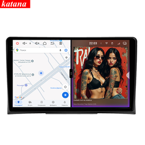Autoradio Android 14 Serie Katana 120W X 6CH per Volkswagen Multivan <span class=keywords><strong>T5</strong></span> <span class=keywords><strong>2003</strong></span> - 2015, 8+256GB, Lettore DVD e Navigatore - Product Image 1