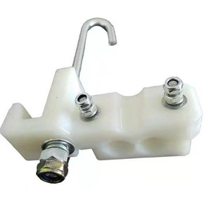 Clip de nailon para cruces de vías ferroviarias EM-18814 para vías ferroviarias ordinarias y de alta velocidad, tarjeta M aislada, tarjeta tipo mariposa - Product Image 3