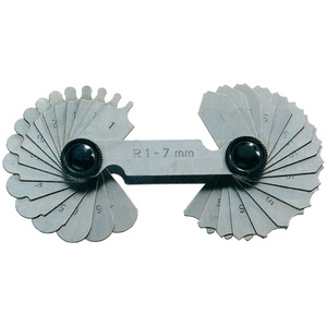 Set di calibri per raggi - precisione nelle misurazioni, facile da usare, materiali durevoli, ideale per regolazioni e riparazioni - Product Image 1