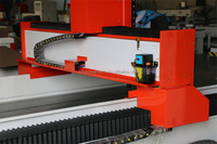 Routeur CNC robuste pour bois et pierre, machine de gravure d'occasion à prix abordable, compatible NC Studio Syntec Richauto, avec moteur, pompe à engrenages et moteur.