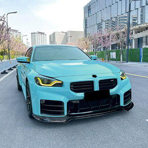 Amp-Z BMW M2 G87 2023+ Front <b>Lip</b> <b>Splitter</b> Carbon Fiber Matte Finish Body Kit - Product Image 1