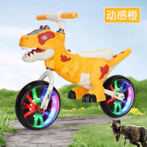 Nieuwe Dinosaurus Kinder Loopfiets <span class=keywords><strong>2</strong></span>-3 Tot 6 Jaar Oude Pedaal Tweewielige Fiets Dinosaurus Scooter - Product Image 6
