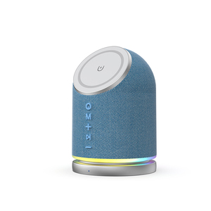 Altavoz Multifuncional Magnético de <span class=keywords><strong>5</strong></span>.3 Pulgadas con Luz Ambiental RGB Colorida, Carga Inalámbrica de 15W, Carcasa de Plástico - Product Image 2