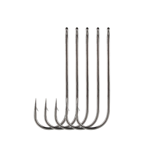 W.P.E Lưỡi Câu Cá 8 #-4/0 # Lưỡi Câu Có Gai Bằng Thép Cacbon Cao Lưỡi Câu Cá Chép Aberdeen Lưỡi Câu Cá Chân Dài - Product Image 1