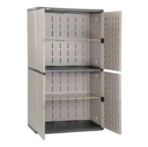Armoire <span class=keywords><strong>de</strong></span> <span class=keywords><strong>rangement</strong></span> en plastique pour <span class=keywords><strong>patio</strong></span> extérieur écologique, imperméable, pour outils <span class=keywords><strong>de</strong></span> jardin, <span class=keywords><strong>rangement</strong></span> <span class=keywords><strong>de</strong></span> chaussures - Product Image 1