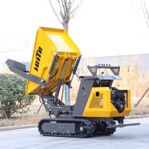 Mini-dumper chenillé multifonctionnel avec livraison gratuite, transporteur sur chenilles MINI 500kg 800KG pour la construction - Product Image 2