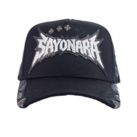 Gorras de Alta Calidad para Hombre, Corona Media Curvada, 31 Bordados, Gorra Deportiva, Visera de Gamuza Negra, 5 Paneles, Gorras Baez Shifu