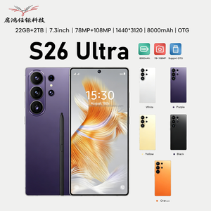 S26 Ultra 2026 โทรศัพท์รุ่นล่าสุด 22G+2TB หน้าจอ <span class=keywords><strong>7</strong></span>.3 นิ้ว สมาร์ทโฟน 144Hz จอแสดงผล MTK Snapdragon8gen4 10core รองรับ GSM ทั่วโลก พร้อมปากกา LED ในตัว - Product Image 2