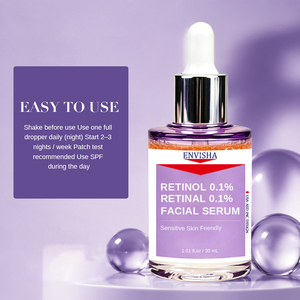 Suero Facial <span class=keywords><strong>Retinol</strong></span> 0.1% Retinal 0.1% para <span class=keywords><strong>el</strong></span> Cuidado de la Piel, Reafirmante, Hidratante, Blanqueador, Eliminador de <span class=keywords><strong>Manchas</strong></span> Oscuras, Pecas e Imperfecciones, Venta Caliente - Product Image 5