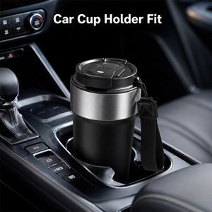 2026 <b>Large</b> Insulated Tumbler Cup 316 Stainless Steel Straw Water Bottle Hot Cold Retention Female Car Outdoor Drink Tumbler - Product Image 2