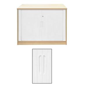 משרד משמש עץ ארון עם PVC טמבור דלת ולנעול - Product Image 4