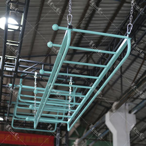 <span class=keywords><strong>3</strong></span> en 1 Kids Adult American <span class=keywords><strong>Ninja</strong></span> Warrior Obstacle Monkey Ladder Bars para Spartan Race - Product Image 3