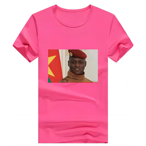 Wholesale 2025 Burkina Faso Presidential Campaign Unisex T-Shirts Custom Polyester Sublimation Print Fast Delivery for Adults - Product Image 3