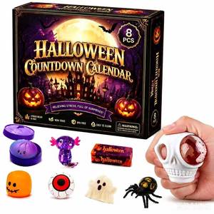 Cross Border Maltose Squeezing Toy Halloween Ghost Decompression Toy Home <b>Decor</b> - Product Image 1