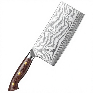 Cuchillo de Cocina Chino XINZUO, Afilado, de Acero al Carbono Personalizado, Mango de Micarta, Acabado Pulido, Ambidiestro, Ecológico - Product Image 2