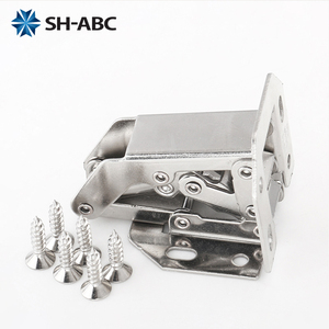 Петли мебельные скрытые <span class=keywords><strong>4</strong></span> дюйма, специальные, 90 градусов, без сверления, параллельное открывание, пружинные, для шкафов - Product Image 2