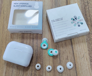 Protección auditiva de seguridad ajustable de <span class=keywords><strong>Amazon</strong></span> <span class=keywords><strong>Tapones</strong></span> para los oídos de silicona a prueba de sonido con estuche de plástico - Product Image 2