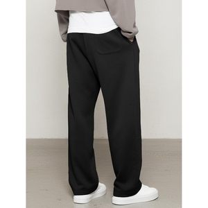 FOXA Men's Casual Baggy Pants Lightweight Wide Leg <b>Lounge</b> Travel Pants Streetwear With Pockets - Product Image 2
