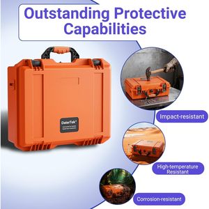 Étui rigide Premium en PP pour Starlink Mini, protection antichoc, sac de transport étanche IP67 pour Starlink Mini avec double boucle de verrouillage - Product Image 4