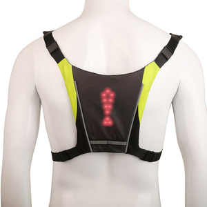 <span class=keywords><strong>Gilet</strong></span> d'avertissement réfléchissant de <span class=keywords><strong>vélo</strong></span>, bleu, pour la conduite de nuit, la course à pied, la moto, indicateur de clignotant, <span class=keywords><strong>gilet</strong></span> de <span class=keywords><strong>sécurité</strong></span> sans fil à LED - Product Image 5