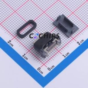 GT-USB-7096A USB Connector SMD Connector ( Connector Type: Type-C )( Protocol Standard: USB 2.0 )( Gender: Female ) - Product Image 2