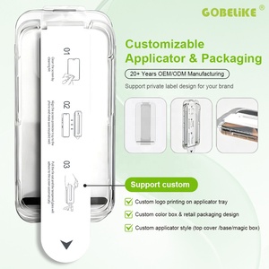 Paquete de 3 |   Protector de Pantalla de Vidrio para Teléfono, Fácil Instalación Automática, Compatible con S26 S25 S24 Ultra, para Todos los Teléfonos Samsung - Product Image 4