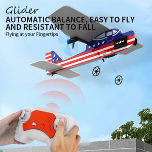 เครื่องบินบังคับวิทยุ รุ่น SJY-KF800 ของเล่นเครื่องบินโฟมขนาดเล็ก พร้อมไฟ  แบบเครื่องร่อนและเครื่องบินรบ - Product Image 6