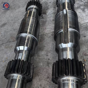 ड्रेगलाइन खुदाई भागों लंबे बड़े व्यास गियर शाफ्ट ड्राइव बड़े गियर शाफ्ट कारखाना संचालित - Product Image 6