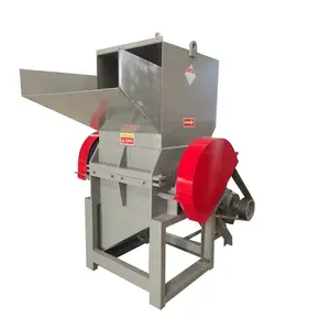 Plastic Flessen Snijmachine Crusher Machine Plastic Cutter Grinder Crusher Shredder Machine Recycle Afval Plastic Pvc Pp Pe