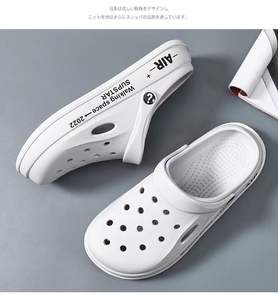 2025 hommes Style coréen vêtements d'extérieur décontractés chaussures antidérapant à semelles épaisses plate-forme plage Slip-Ons doux-orteil infirmière pantoufles pour l'été - Product Image 2