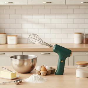 Batteur à œufs électrique portatif sans fil pour la pâtisserie domestique, pour fouetter la crème, mélanger, outil de cuisine pour la pâtisserie, fouetter les blancs d'œufs - Product Image 5