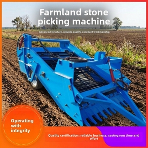 Recogedor <span class=keywords><strong>de</strong></span> Piedras Automático Montado en Tractor <span class=keywords><strong>de</strong></span> 1200 mm, Máquina <span class=keywords><strong>de</strong></span> Cribado <span class=keywords><strong>de</strong></span> Suelo para Eliminación <span class=keywords><strong>de</strong></span> Rocas, para Uso en Campos Agrícolas, Recuperación <span class=keywords><strong>de</strong></span> Terrenos, Viveros y Jardines - Product Image 2