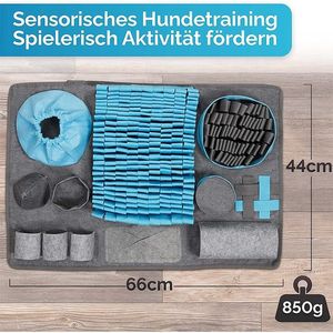 Piazze divertenti imbottiture profumate per animali da addestramento giocattoli IQ con ventose che decomprimono coperte per cani che nascondono pastiglie profumate - Product Image 2