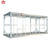 Maison conteneur préfabriquée Allstar pour bureau, avec panneaux sandwich, fenêtre étanche, pour dortoir de travailleurs portable, style Mid-century