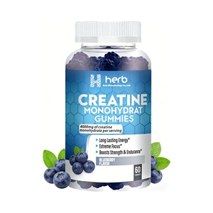 Suplemento Dietético Energético de Marca Privada OEM/ODM, Gomitas Pre-Entrenamiento con Creatina Monohidratada, Aumenta la Fuerza y la Resistencia - Product Image 1