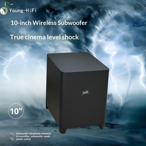 Sistema de Audio Inalámbrico para Cine en Casa Polkaudio/Voice of Pule Max AX SR7.1.2 Echo Wall con Dolby Panorama para TV y Fibra - Product Image 3