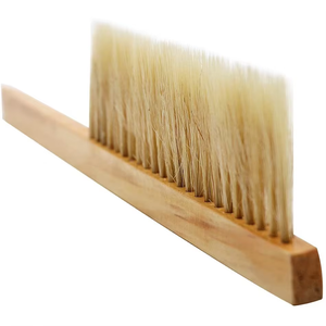 40cm Nützliche Bürste Imkerei-Werkzeuge Holz-Wespenbesen Zweireihige Bienenbürste Imkerei-Ausrüstung HJ SR1085 - Product Image 2