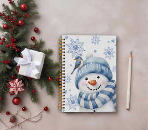 Carnets de notes personnalisés avec logo, série Noël, reliure spirale, couverture en <span class=keywords><strong>papier</strong></span>, journal à double spirale, blocs-notes - Product Image 3