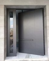 Vente directe d'usine Porte de villa Porte d'entrée extérieure étanche Sécurité en acier de haute qualité