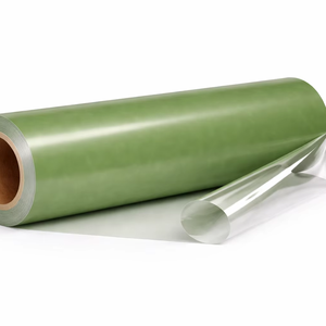 High Gloss <b>Transparent</b> PET Decorative <b>Sheet</b> for Furniture Lamination Ready Stock GAG Single Side Primer HVC No Defect - Product Image 1