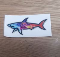 Autocollants de requin écologiques personnalisés et tendance, Flag Gertrude CP Jul Omerta Vrunk Paul et autocollant Paul and Shark