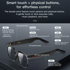 <span class=keywords><strong>Gafas</strong></span> Inteligentes SENBONOAI M02S con Cámara <span class=keywords><strong>de</strong></span> 8MP 1080P, Resistentes al Agua IP65, Transmisión Inalámbrica, Modelo GPT con IA para Traducción y Fotografía - Product Image 6