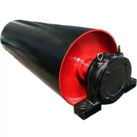 High Quality Steel Conveyor Drive Pully Drum with Rubber for Coal Mine Industrial Bearing High Quality Mining Conveyor Belt