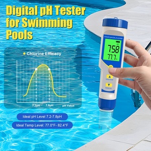 YIERYI Caneta Testadora Digital de Água para Piscina 7 em 1 PH/EC/TDS/Salinidade/ORP/S.G./Medidor de Temperatura com Luz de Fundo para Piscinas, Aquários e Spas - Product Image 4