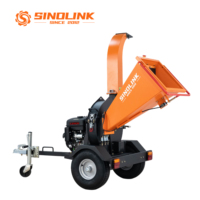 Nouvelle machine à broyer le bois à essence de 420 cm³ avec certification CE