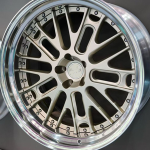 Rines Personalizados de 2 Piezas Forjadas con Borde Pulido de 17 18 19 20 Pulgadas, PCD 4x100 5x100 para Civic, Miata, Golf - Product Image 5