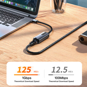 Câble adaptateur réseau <span class=keywords><strong>Ethernet</strong></span> RJ45 SAMZHE 17,5 cm Type-C vers 10/100/1000 Mbps pour MacBook, ordinateurs portables et adaptateur externe pour <span class=keywords><strong>Switch</strong></span> - Product Image 3