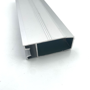 Anodized Silver Matt and Charcoal Gray Aluminium Profile for South Africa Zimbabwe Aluminum Profile - Product Image 4